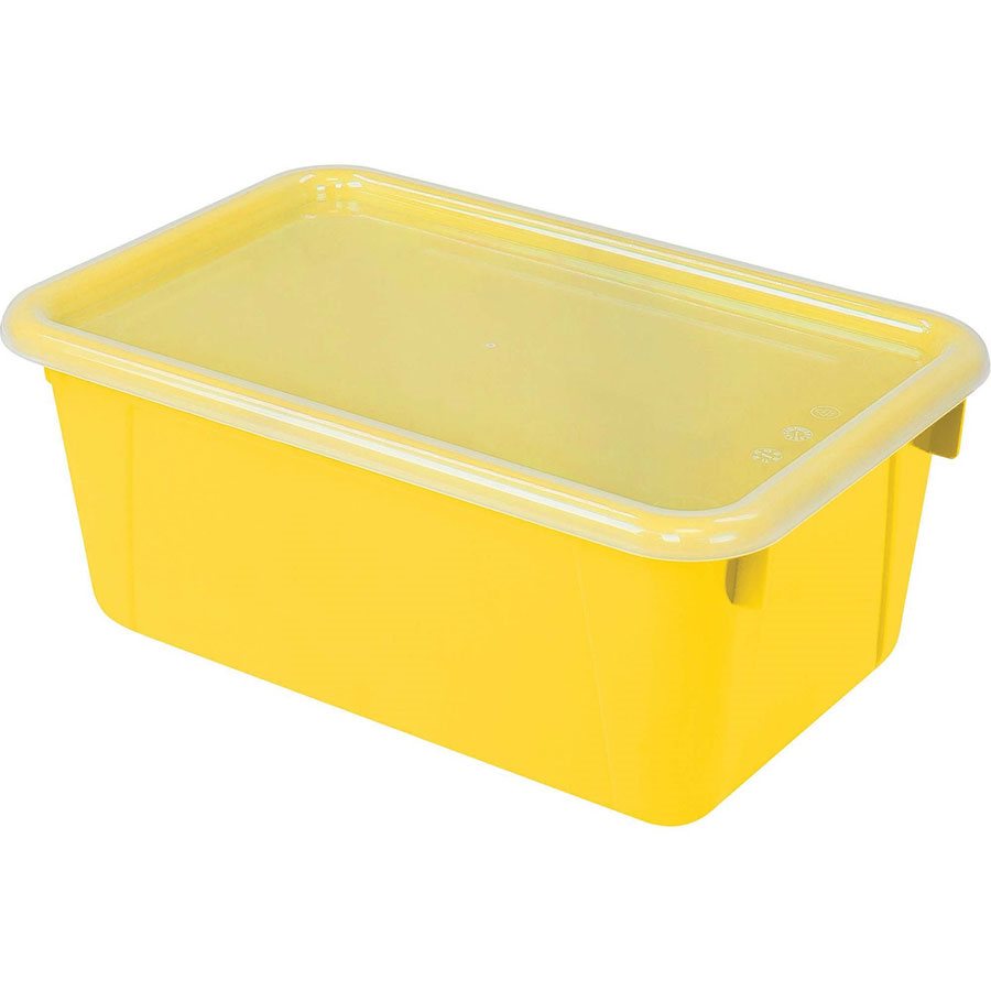 Petit bac de rangement avec couvercle Petit bac de rangement avec couvercle