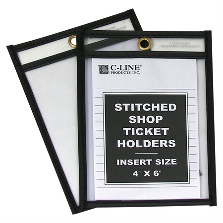 Stitched Shop Ticket Holders