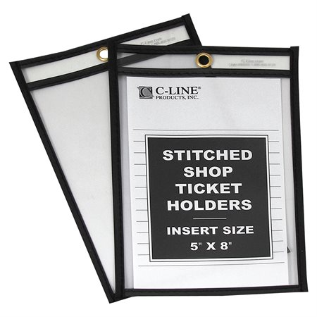 Stitched Shop Ticket Holders