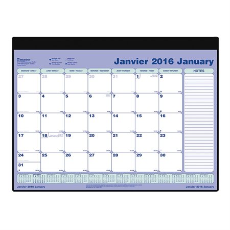 Agenda mensuel 16 mois (2024) 9-1 / 4 x 7-1 / 4 po