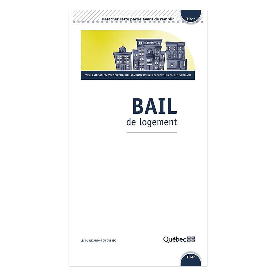 Formulaire de bail résidentiel