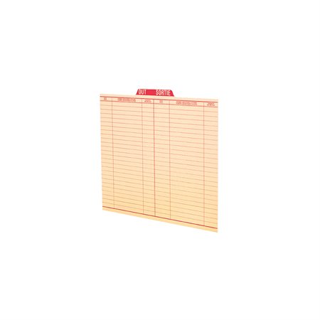 Guide Indicateur de sortie bilingue