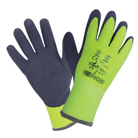 Gants avec paume recouverte en latex haute visibilité Iceberg™ 77-603