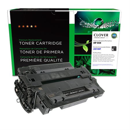 Remanufactured High Yield Toner Cartridge (Alternative to 55X)