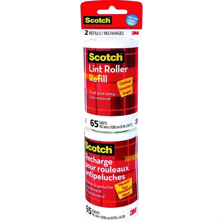 Recharges de rouleaux anti-peluches