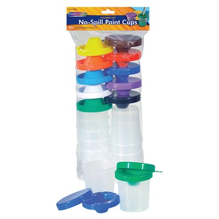 No-Spill Paint Cups