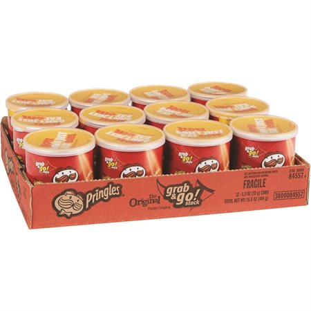 Pringles Grab & Go Stack Potato Chipss