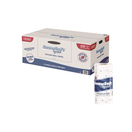 Essuie-mains en rouleau géant