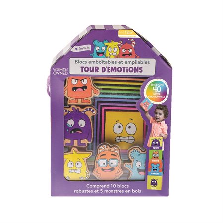 Tower of Emotions Nesting and Stacking Blocks