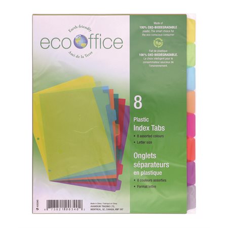 Intercalaires en poly assortis