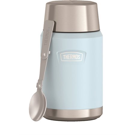 Bocal à nourriture en acier inoxydable avec cuillère Thermos