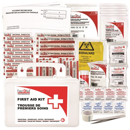 Kit de premiers secours en plastique