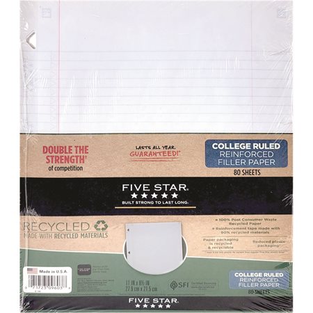 Papier de remplissage recyclé