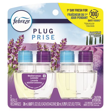 Prises de recharge pour désodorisant à l'huile parfumée