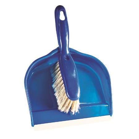 Counter Brush with Clip-On Dustpan