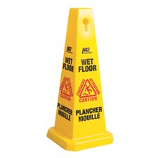 Safety Sign Yellow Wet Floor