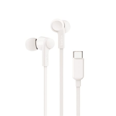 Wired Earbud USB-C Connect White