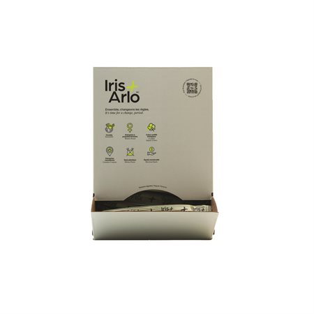 Distributeur mural de tampons en carton