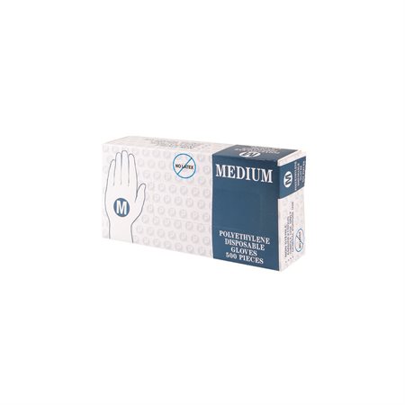 Gants jetables en polyéthylène