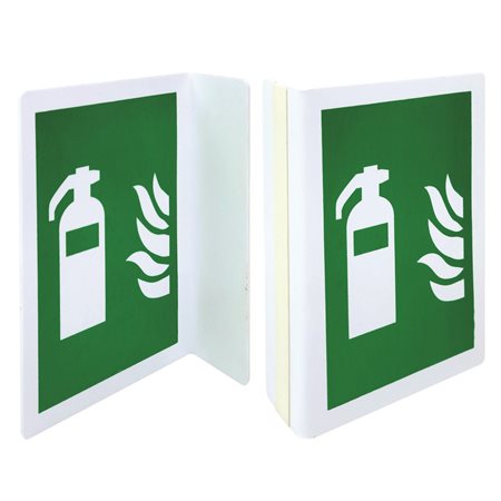 Panneau indicateur d'extincteur