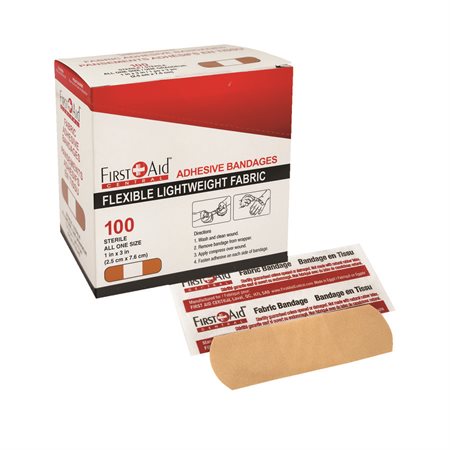 Bandages adhésifs en tissu