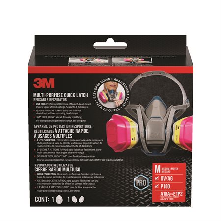 Multi-Purpose Quick Latch Respirator