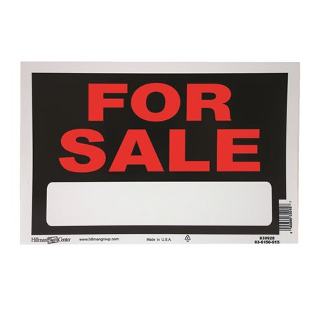 For Sale Sign