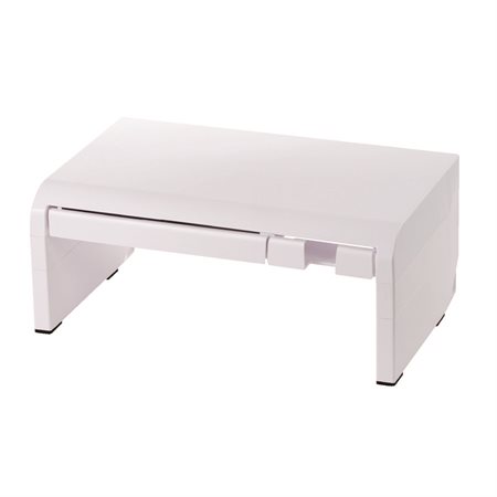 Konnect Adjustable Monitor Stand Riser with Drawer & Cell Phone Holde